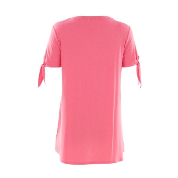 Tie Sleeve Top- New with no tags - Picture 2 of 2